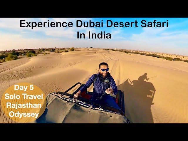 Solo Bike Ride | Delhi to Jaisalmer | khuri Desert Safari