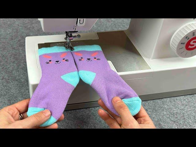 Look What I Did With Socks! A Super Sewing Idea.