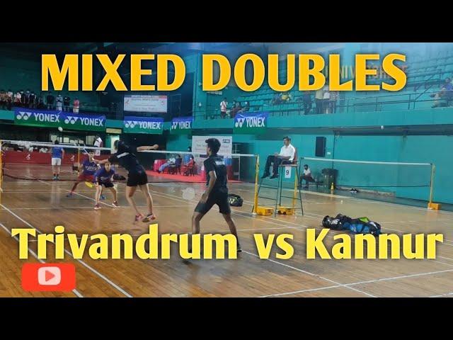 TRIVANDRUM vs KANNUR  KERALA SENIOR STATE BADMINTON CHAMPIONSHIP 2021 #keralabadminton  #badminton