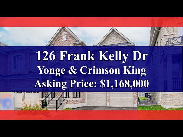 126 Frank Kelly Dr，East Gwillimbury，ON