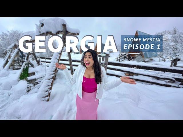 ️ European Country on a Budget  How to Travel Cheap & Visa-Free  Georgia Mestia Ep1