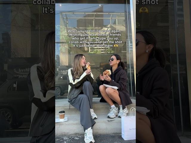 Filming alone as a Creator #shorts #influencerthings