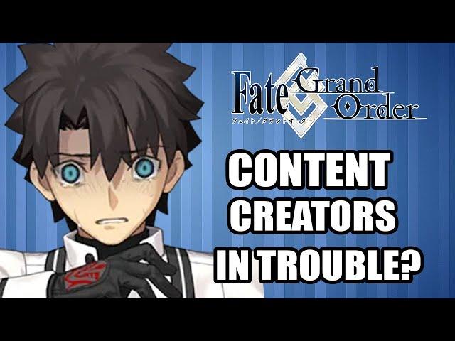 FGO's New Content Guidelines for Streaming and Videos will Ruin Creators