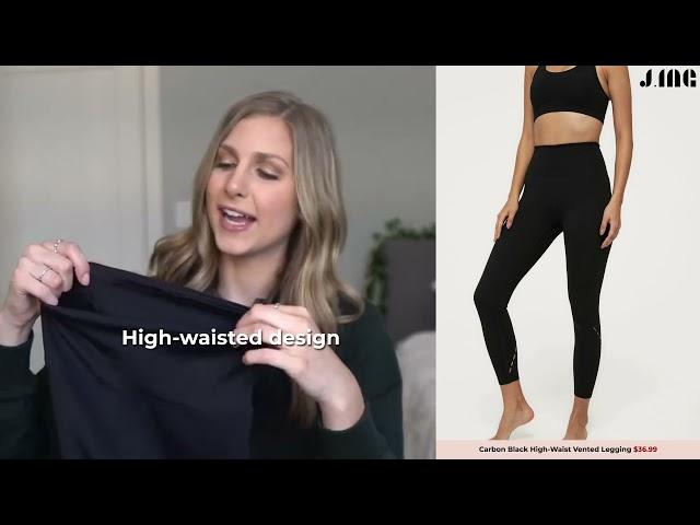 J.ING Women's Activewear Unboxing with @Amanda Banic | High-Waist Vented Legging