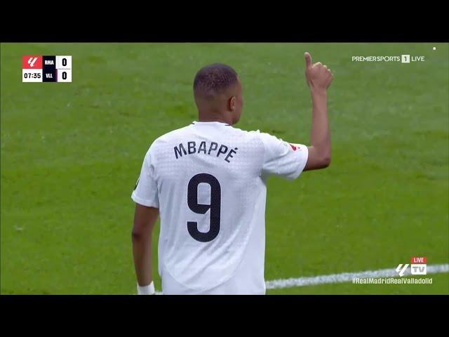 Kylian Mbappé vs Real Valladolid - 25/08/2024