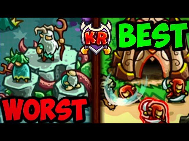 Kingdom Rush Origins Towers Ranked From BEST to WORST