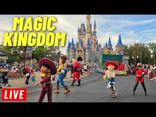  LIVE:  Magic Kingdom Friday for rides, shows, parades, at Walt Disney World 9/27/2024