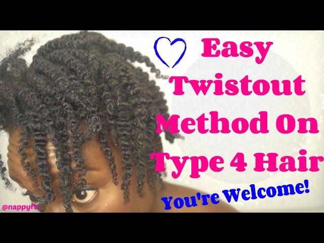 Natural Hairstyles: The Two Strand Twist Out Method For Natural Hair Definition that last!