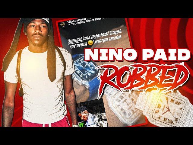 NINIO PAID GOT ROBBED FOR HIS WATCHES !!!