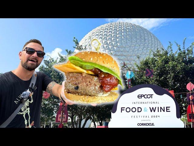 Trying ALL NEW Food At Disney's Food & Wine Food Festival EPCOT! | Hits & Misses + Festival Merch!