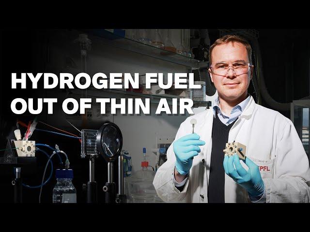 A step towards solar fuels out of thin air