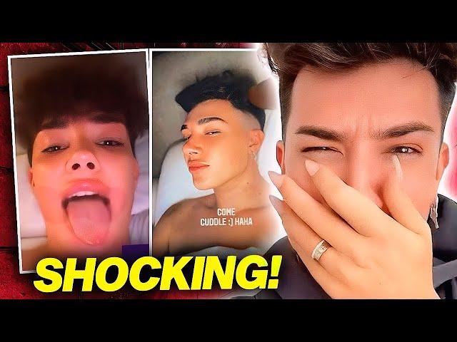 James Charles FINALLY Reacts To His Tape Getting L3aked.. (disgusting..)