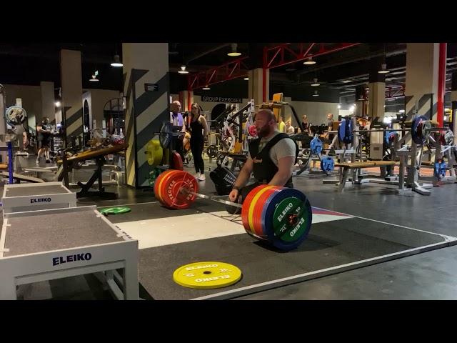 Вадим Каспаров Становая тяга 400 кг Deadlift 400 kg