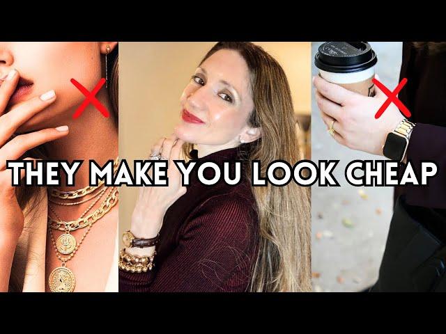 10 Things That CHEAPEN HOW YOU LOOK | Style Over 40