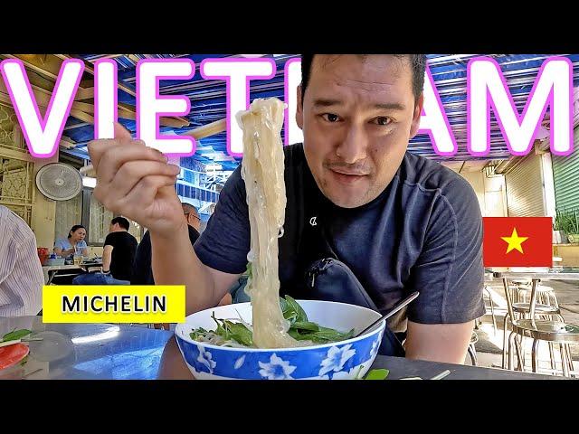 Vietnam's BEST Michelin STREET Food - Saigon Chicken Noodle Soup (Mien/Pho Ga)