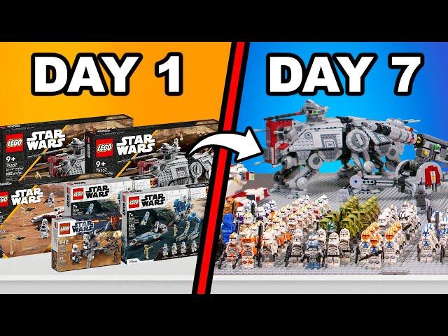 I Built a LEGO Clone Army in 7 Days...