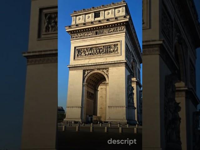 The Timeless Tales of Paris's Arc de Triomphe #arcdetriomphe #france #monument #paris #europe