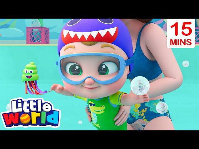 Learning to Swim | Kids Songs & Nursery Rhymes by Little World