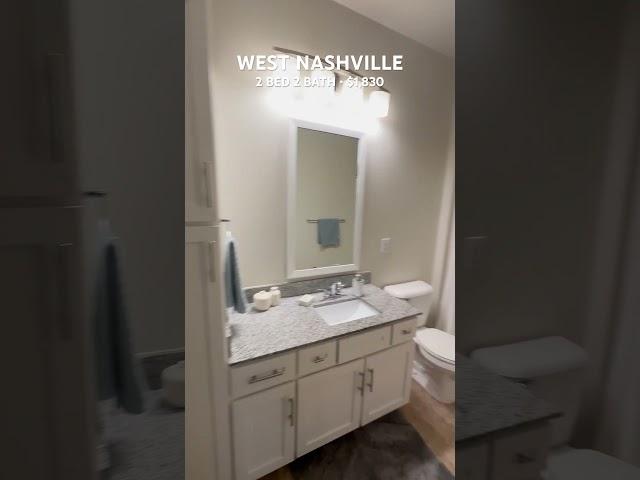 Stunning Apartment in West Nashville1 MONTH FREE #movingtonashville #nashvillehomes #apartmenttour