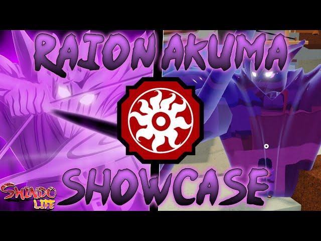 Shindo Life: Raion Akuma Showcase