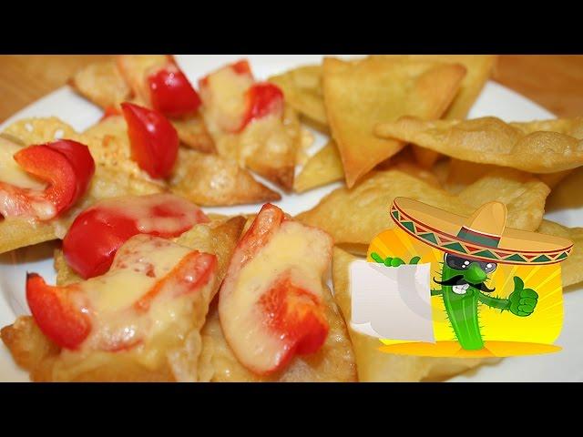 Рецепт: Чипсы начос / Кукурузная тортилья - NACHOS corn TORTILLAS