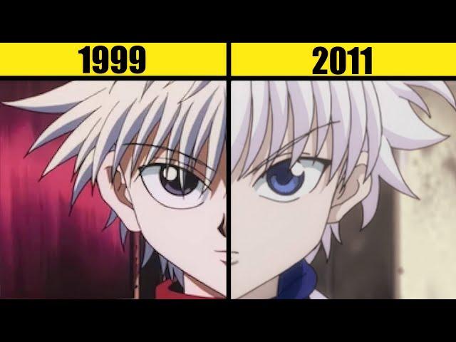 Anime Characters Differences after REMAKE