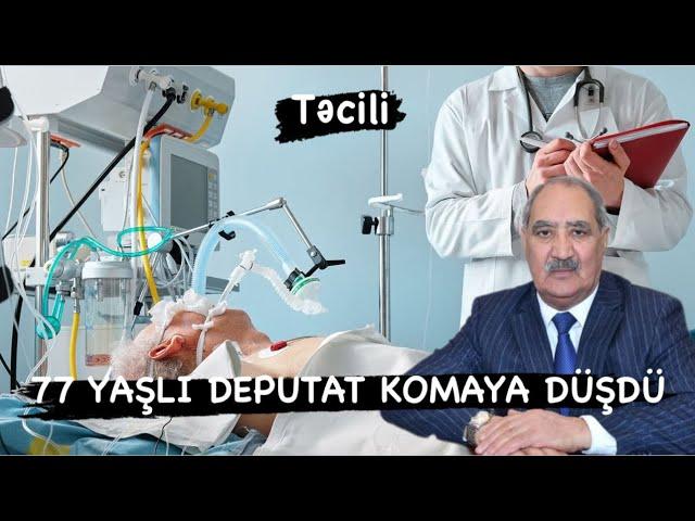 TƏCİLİ: 77 Yaşlı Fəzail Ağamalı komaya düşdü - SƏBƏBİ VİDEODA