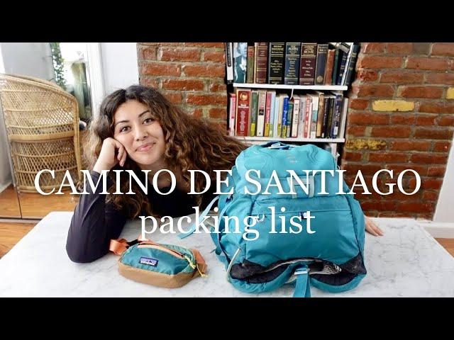 Camino de Santiago Packing List! 2nd time advice :)