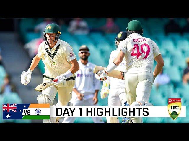 Labuschagne, Pucovski fifties boost Aussies amid the rain | Vodafone Test Series 2020-21