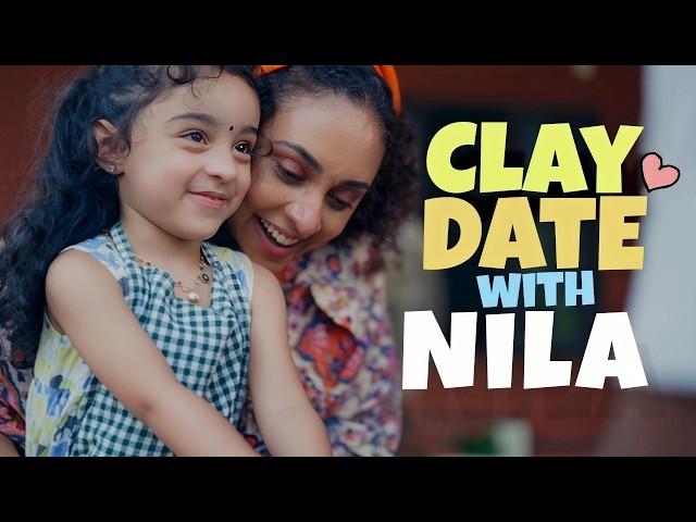 Fun Clay Date With Nila | Pearle Maaney's Creative Family Time