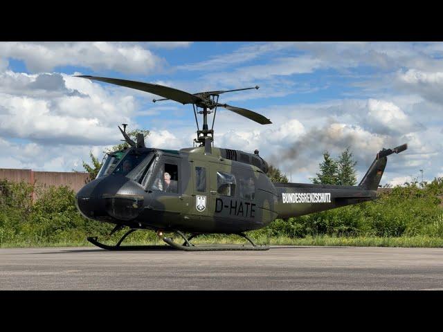 Bell UH-1D Huey | Start up & Shut down | Fake D-HATE