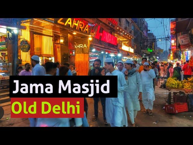 Walking Tour|Experience the magic| Meena Bazar | Matia Mahal | Jama Masjid | Old Delhi | #olddelhi