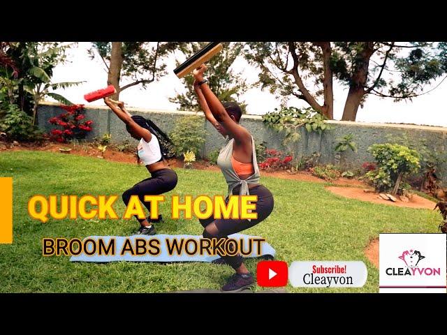 BROOM ABS WORKOUT