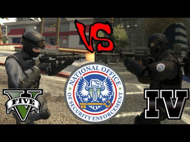 NOOSE units GTA V vs GTA IV