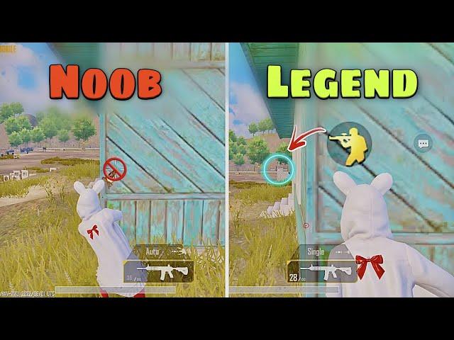 New Invisible Peak  with Aim Features | PUBG MOBILE / BGMI (Tips and Tricks) / Guide Tutorial