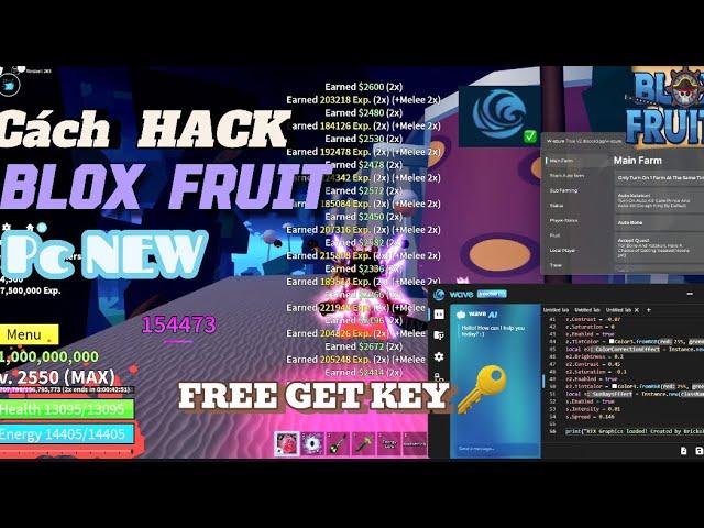 CÁCH HACK BLOX FRUIT MỚI NHẤT TRÊN PC,MÁY TÍNH,GET KEY WAVE LITE,THÀNH CÔNG 100%,CHẠY FULL SCRIPT...