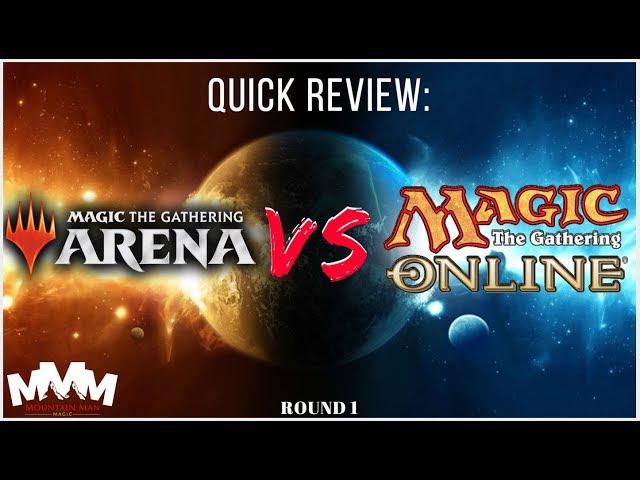 MTG Arena VS MTG Online - What's the Best Way to Play Magic Online!?