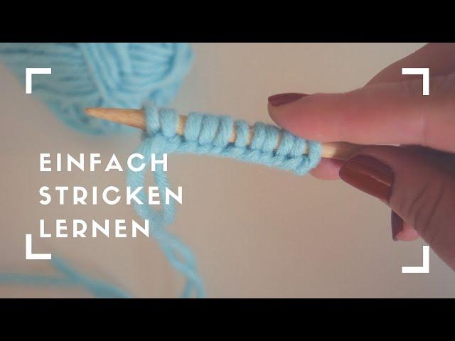 MASCHEN ANSCHLAGEN UND STRICKEN | MASCHENANSCHLAG