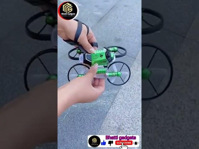 Rc Bike Drone - 2 in 1 Flying Drone Plus Motorcycle Tasting #bhattigadgets