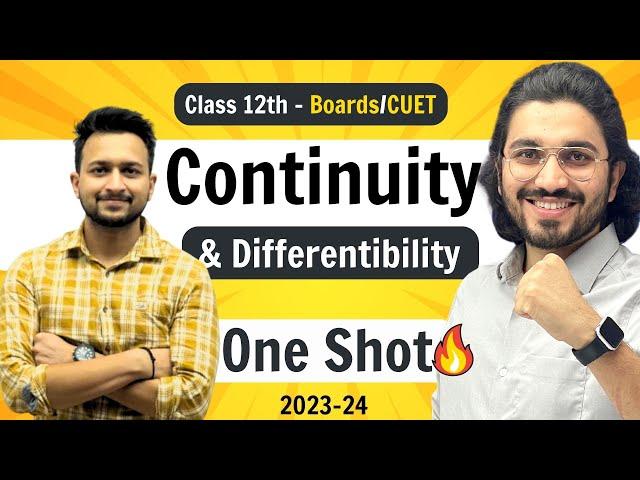 Continuity and Differentiability - Class 12 Maths | NCERT for Boards & CUET