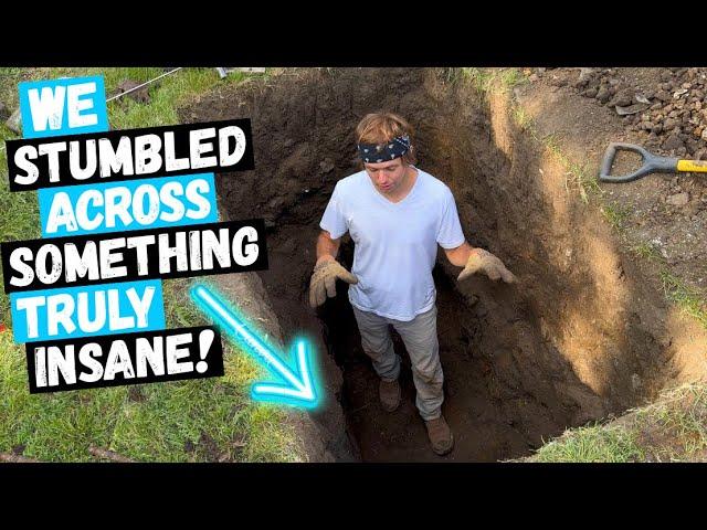 Digging an Outhouse Hole in a Back Yard Leads to an Underground Structure Full of Old Valuables