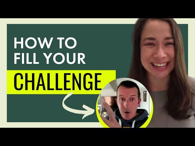 How to Set Up a Challenge (from choosing the right idea to filling your challenge)