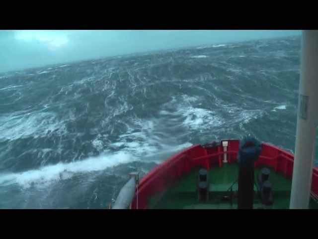 The Real Sound of a Storm at Sea