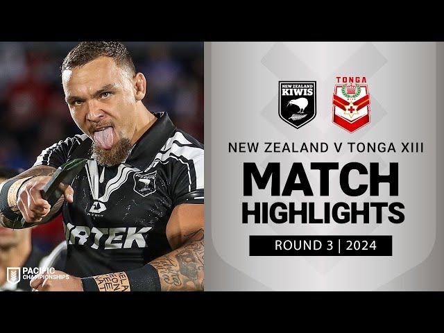 Pacific Championships 2024 | Kiwis v Tonga XIII | Match Highlights