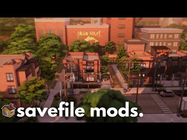 so your sims 4 save file feels boring? lets fix that (must have mods + tips)