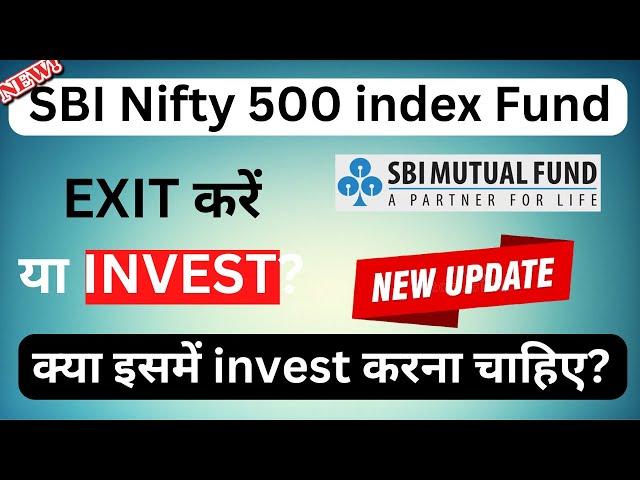 SBI Nifty 500 index Fund Review | SBI Nifty 500 index Fund Direct Growth | SBI Mutual Fund nfo