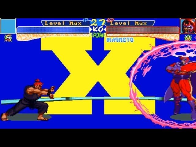 [TAS] Akuma VS Magneto (X-Men CotA)