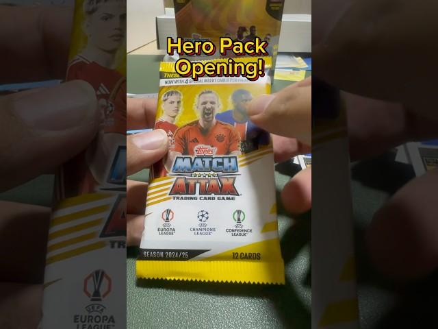 Hero Pack Opening with a Gold Edge! | Topps Match Attax 2024/25