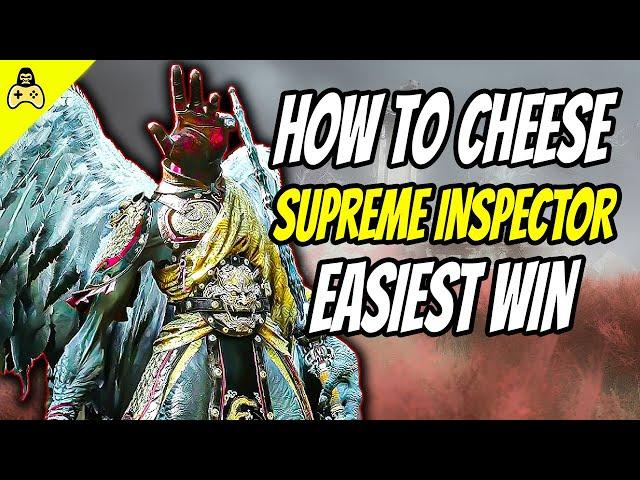 How to Defeat Supreme Inspector EASY | Black Myth: Wukong (Cheese)