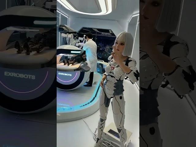 Humanoid Robot in China by Exrobots